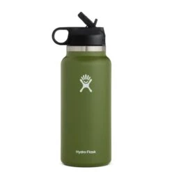 Hydro Flask 32oz Wide Mouth W/ Straw Lid