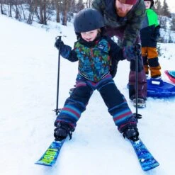 Lucky Bums Beginner Skis + Poles Toddler 8 Lucky Bums Beginner Skis + Poles Toddler -Ski Gear Store 1029112 000 2 1