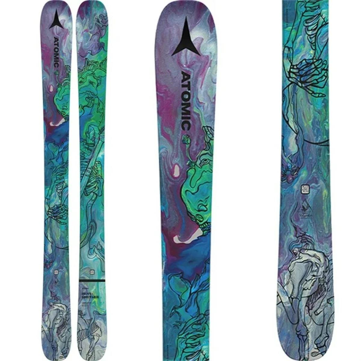 Atomic Bent Chetler Mini Skis 3 Atomic Bent Chetler Mini Skis