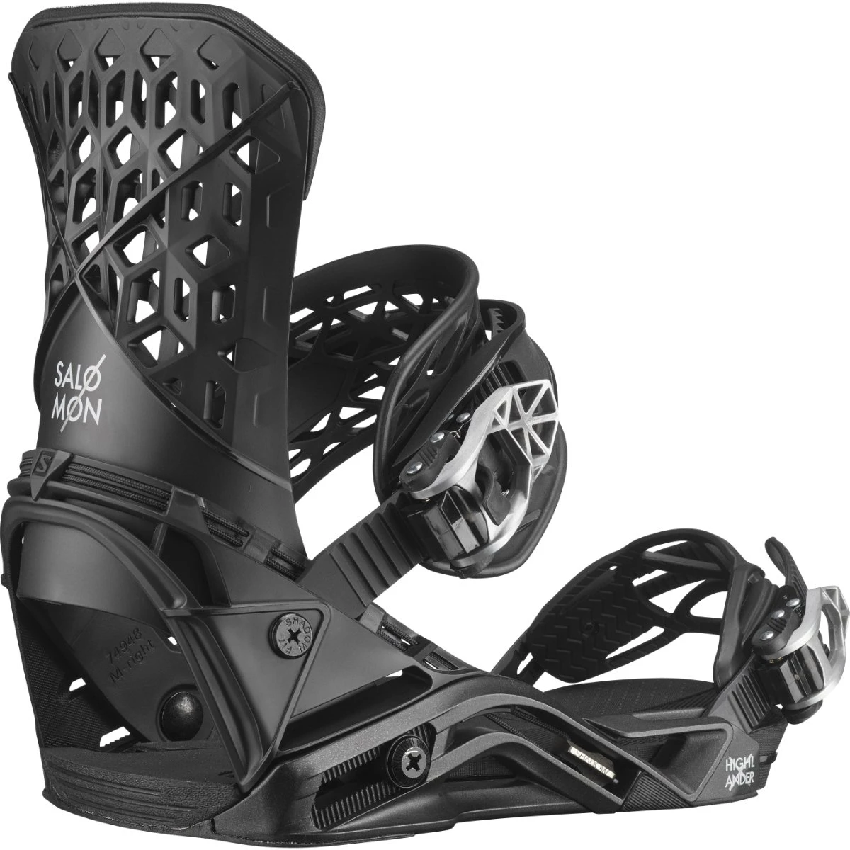 Salomon Highlander Snowboard Bindings Mens 4 Salomon Highlander Snowboard Bindings Mens - Image 2