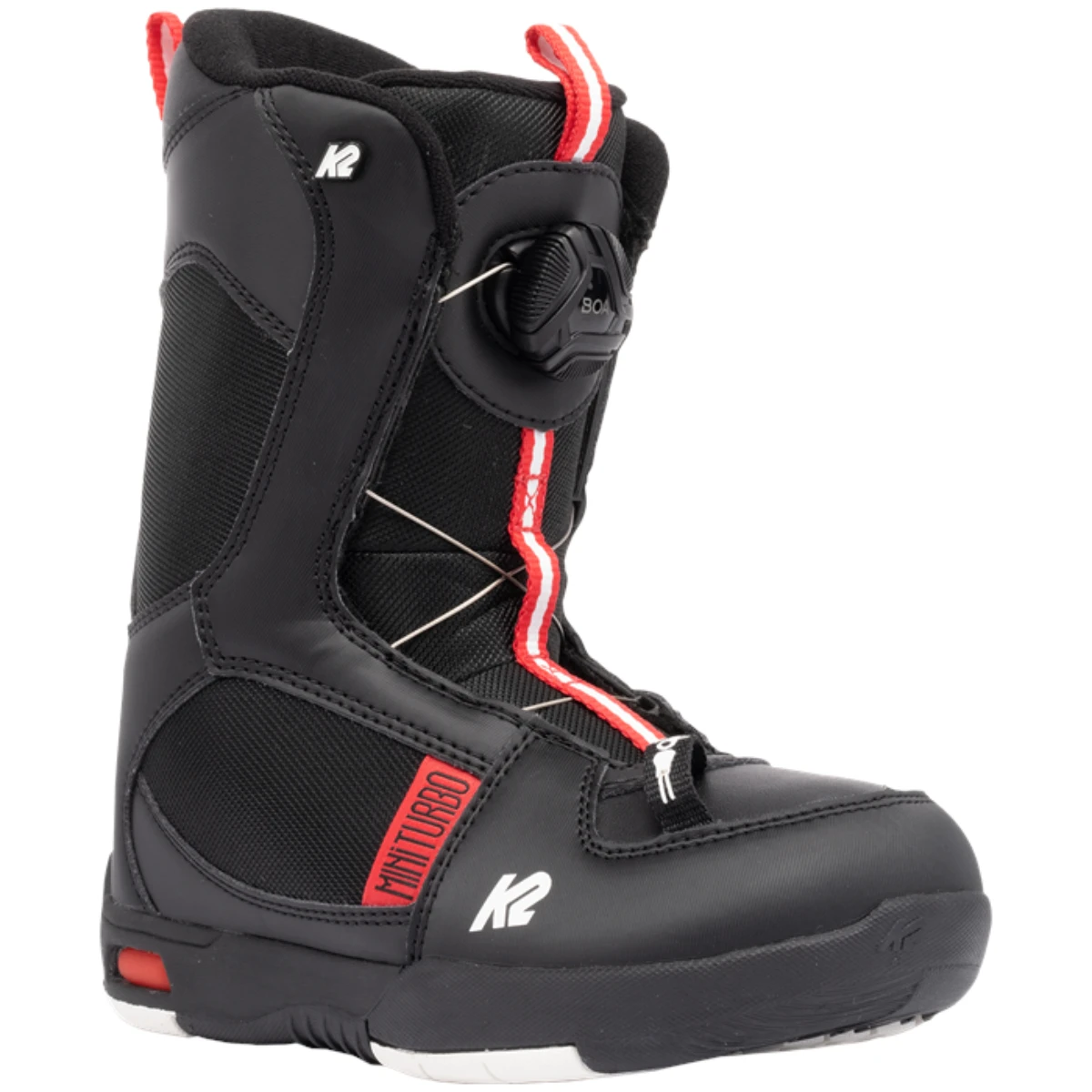 K2 Mini Turbo Snowboard Boots Boys 4 K2 Mini Turbo Snowboard Boots Boys - Image 2