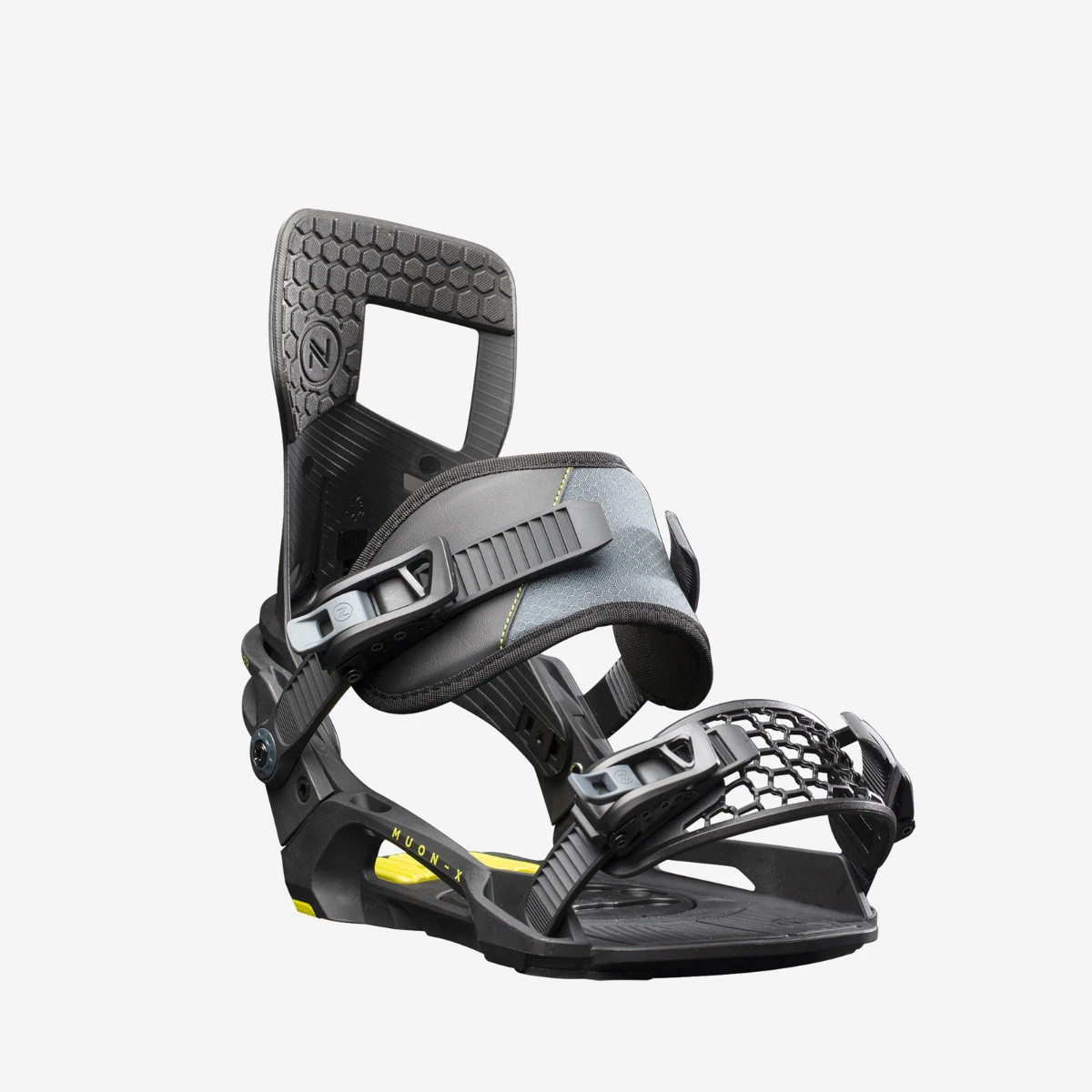 Nidecker Muon-X Snowboard Bindings Mens 3 Nidecker Muon-X Snowboard Bindings Mens