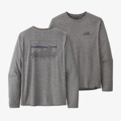 Patagonia Long-Sleeved Capilene® Cool Daily Graphic Shirt Mens