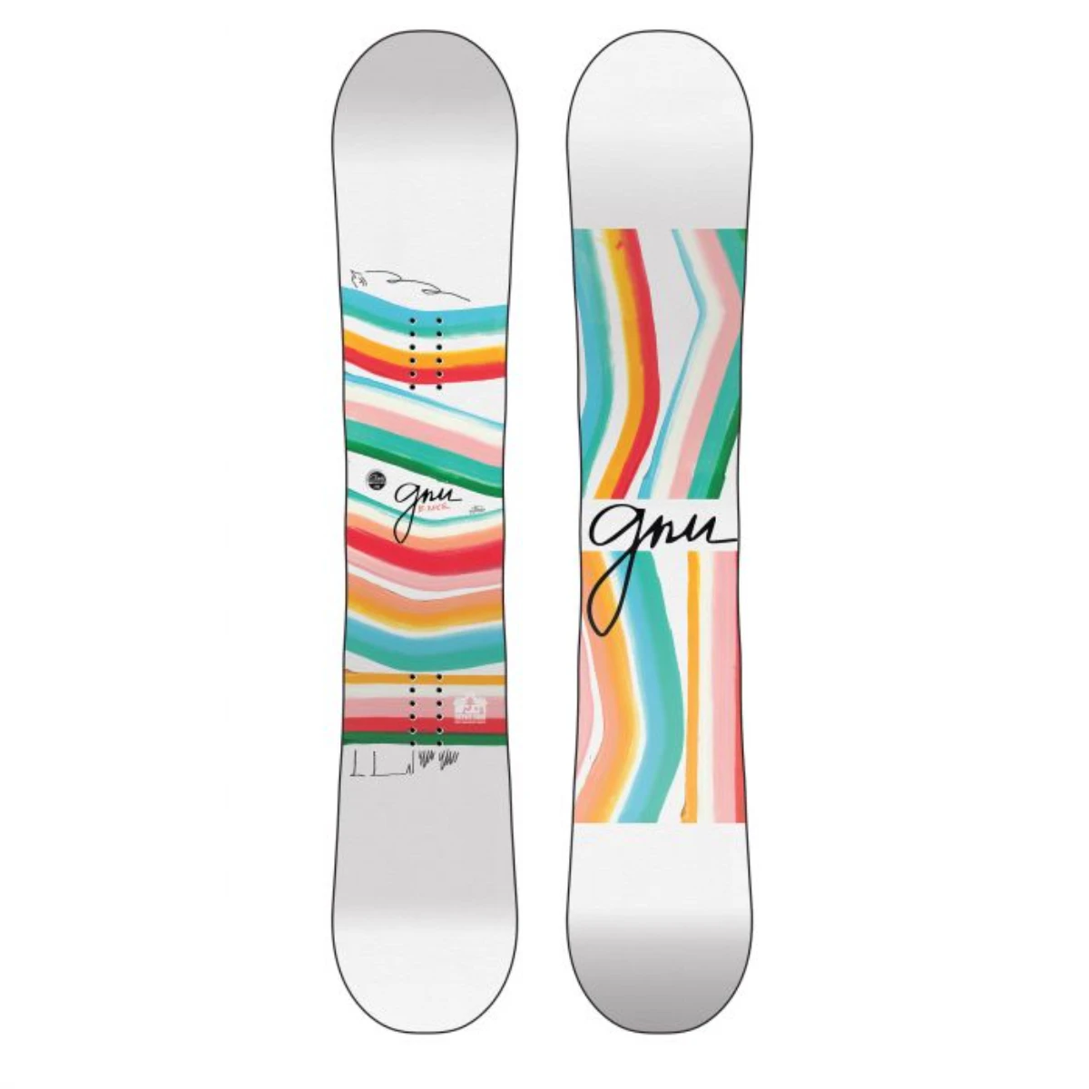 GNU B-Nice Snowboard Womens 3 GNU B-Nice Snowboard Womens